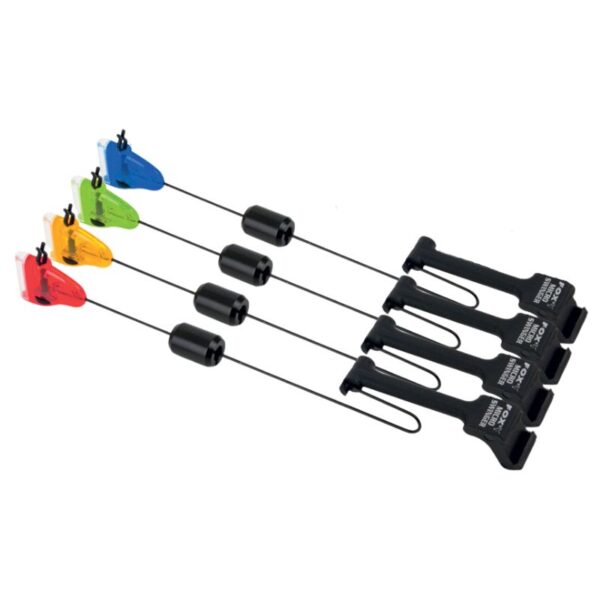 FOX Zestaw sygnalizatorów brań Micro Swinger na 4 wędki