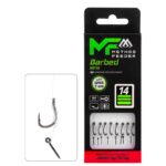 MIKADO Przypony Method Feeder MF14 z IGŁĄ - Z zadziorem - rozm. 14 żyłka 0.18mm 10cm