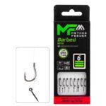 MIKADO Przypony Method Feeder MF14 z IGŁĄ - Z zadziorem - rozm. 6 żyłka 0.25mm 10cm