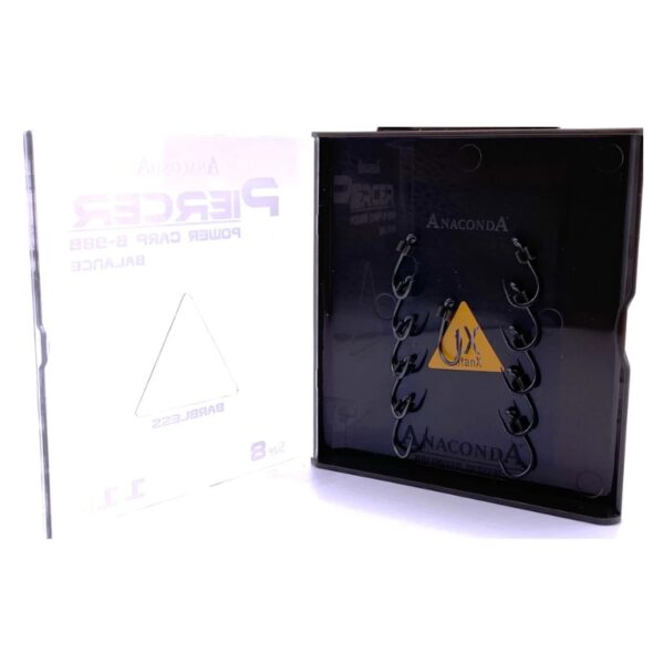 ANACONDA Haczyki karpiowe Piercer Power Carp B-988 Balance bezzadziorowe