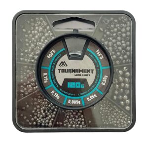 MIKADO Ołów śrut wyczynowy Tournament zestaw 120g