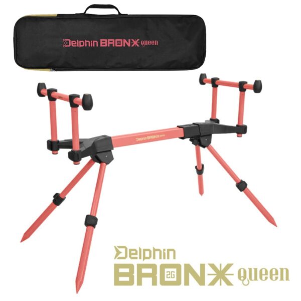 DELPHIN Stojak Rodpod BRONX STALX QUEEN DELPHIN Stojak Rodpod BRONX STALX QUEEN