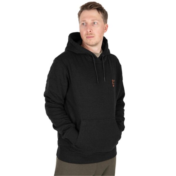 FOX Bluza z kapturem Hoody Black & Orange