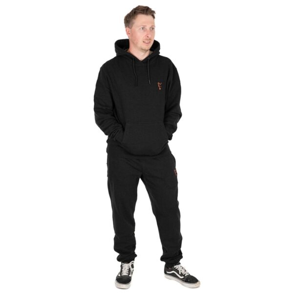 FOX Bluza z kapturem Hoody Black & Orange