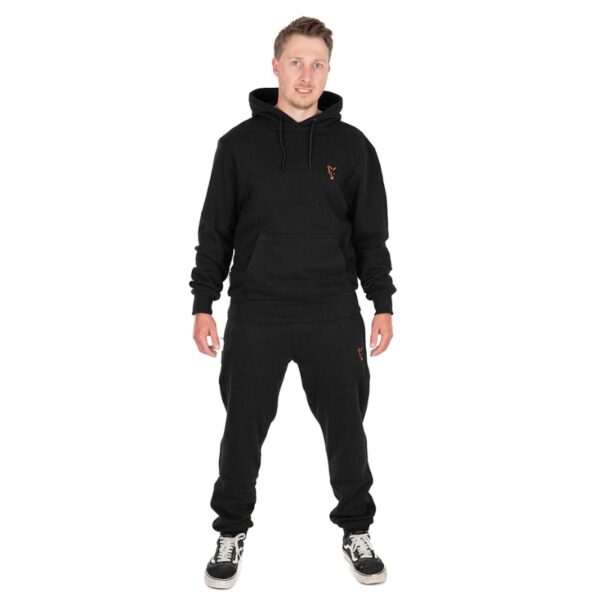 FOX Bluza z kapturem Hoody Black & Orange