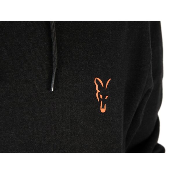 FOX Bluza z kapturem Hoody Black & Orange