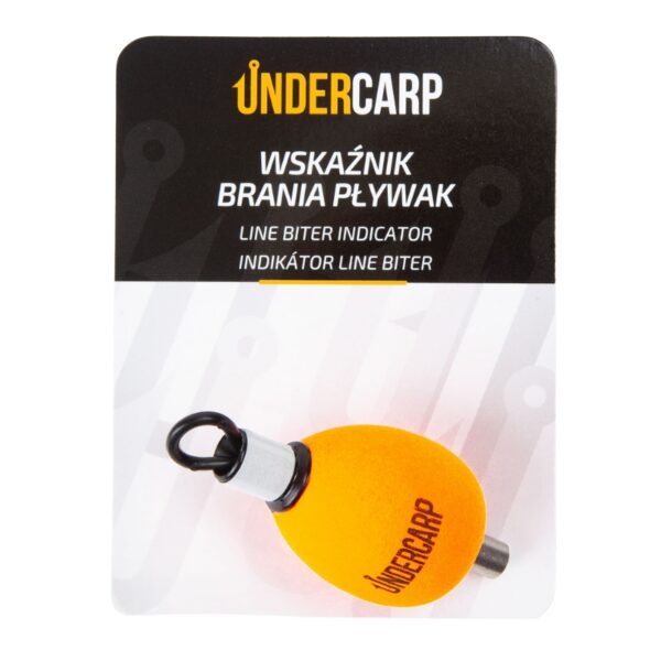 UNDERCARP Wskaźnik Brania Pływak Line Biter Indicator Pomarańczowy