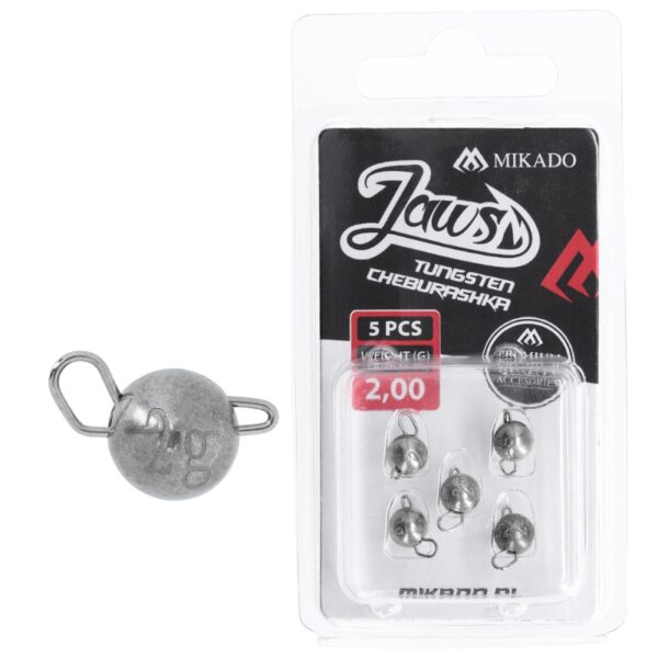 MIKADO Cheburashka wolframowa Jaws 2g - 5 szt.