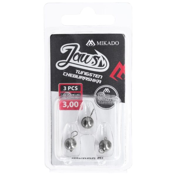 MIKADO Cheburashka wolframowa Jaws 3g - 3 szt.