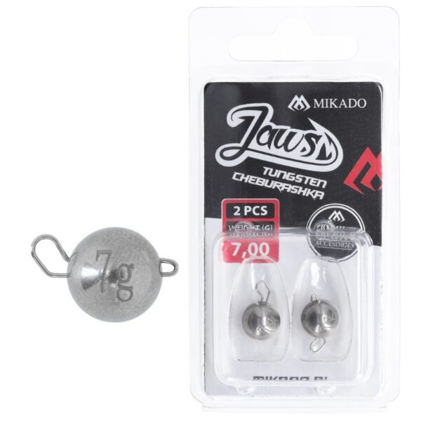 MIKADO Cheburashka wolframowa Jaws 7g - 2 szt.