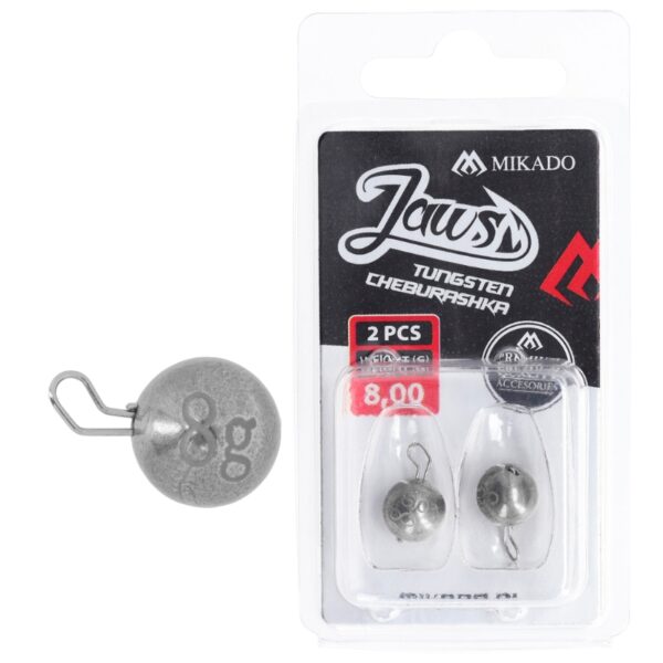 MIKADO Cheburashka wolframowa Jaws 8g - 2 szt.