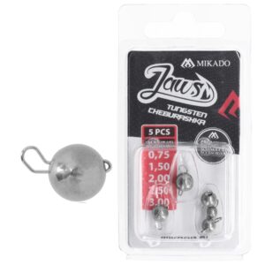 MIKADO Cheburashka wolframowa Jaws komplet 0.75g, 1.5g, 2g, 2.5g, 3g - 5 szt.
