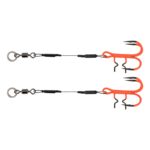 MIKADO Dozbrojka tytanowa JAWS Evo Titanium 13kg 8cm UV