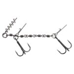 MIKADO Dozbrojka z krętlików JAWS Double Evo Stinger 25kg rozm. 1/0 – 1 sztuka