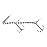 MIKADO Dozbrojka z krętlików JAWS Double Evo Stinger XL 35kg rozm. 2/0 – 1 sztuka