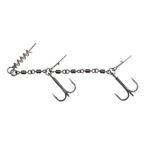 MIKADO Dozbrojka z krętlików JAWS Double Evo Stinger XL 35kg rozm. 2/0 - 1 sztuka