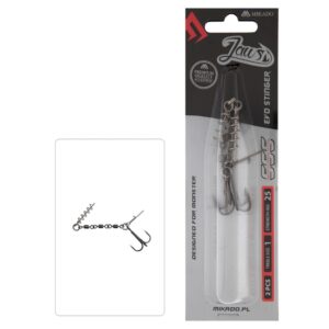 MIKADO Dozbrojka z krętlików JAWS Evo Stinger 25kg rozm. 1 - 2 sztuki