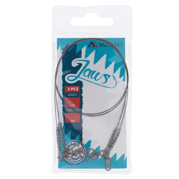 MIKADO Przypon tytanowy JAWS - 2szt.