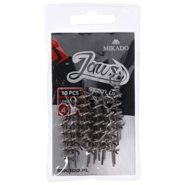 MIKADO Wkręt JAWS do przynęt miękkich - 10 szt.