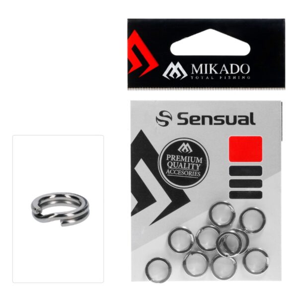 MIKADO Kółko łącznikowe rozm. - 10 szt.