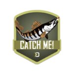 DELPHIN Naklejka wędkarska CatchMe Sandacz