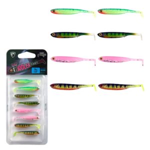 FOX RAGE Przynęty Micro Tiddler Fast Ultra UV zestaw