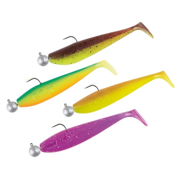 FOX RAGE Przynęty Zander Pro Shad Ultra UV uzbrojone