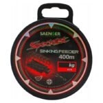 SAENGER Żyłka Specialist Sinking Feeder 400m – Fire Red Transparent
