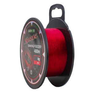 SAENGER Żyłka Specialist Sinking Feeder 400m - Fire Red Transparent