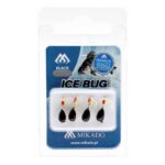MIKADO Przynęta podlodowa Ice Bug żuczek – czarno czarny – 1 szt.