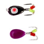 MIKADO Przynęta podlodowa Ice Bug żuczek – fioletowo czarny – 1 szt.