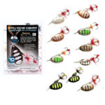 SAVAGE GEAR Zestaw obrotówek Rotex Spinner rozm. 2a, 2