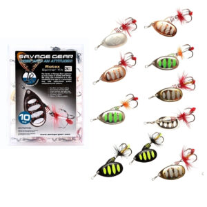 SAVAGE GEAR Zestaw obrotówek Rotex Spinner rozm. 2, 3