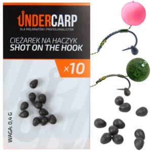 UNDERCARP Ciężarki na haczyk Shot On The Hook 0.4g