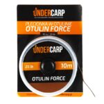UNDERCARP Plecionka przyponowa w otulinie Otulin Force 25lbs 10m Brązowa