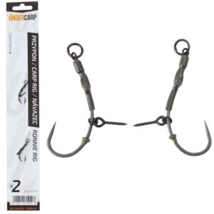 UNDERCARP Przypon karpiowy Ronnie Rig Bezzadziorowy rozm. 6