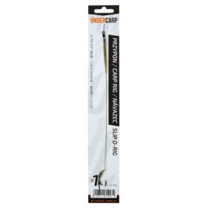 UNDERCARP Przypon karpiowy Slip D-Rig Bezzadziorowy rozm. 4