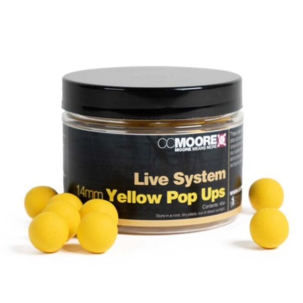 CC MOORE Kulki Live System Air Ball Yellow Pop Ups 14mm