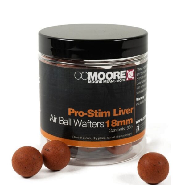 CC MOORE Kulki Pro-Stim Liver Air Ball Wafters 18mm