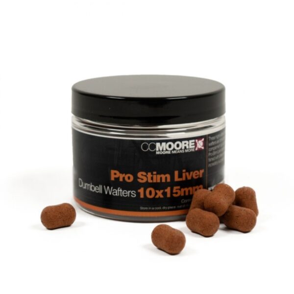 CC MOORE Pro-Stim Liver Dumbell Wafters 10 x 15mm