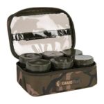 FOX Torba z pudełkami na przynęty Camolite 8 Pot Hookbait Case