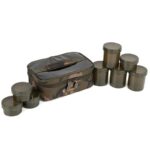 FOX Torba z pudełkami na przynęty Camolite 8 Pot Hookbait Case