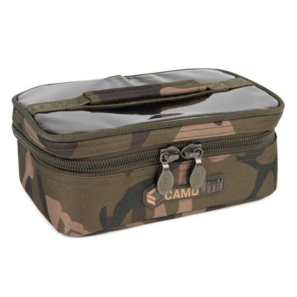 FOX Torba z pudełkami na przynęty Camolite 8 Pot Hookbait Case