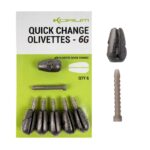 KORUM Ciężarki Quick Change Olivettes 6g