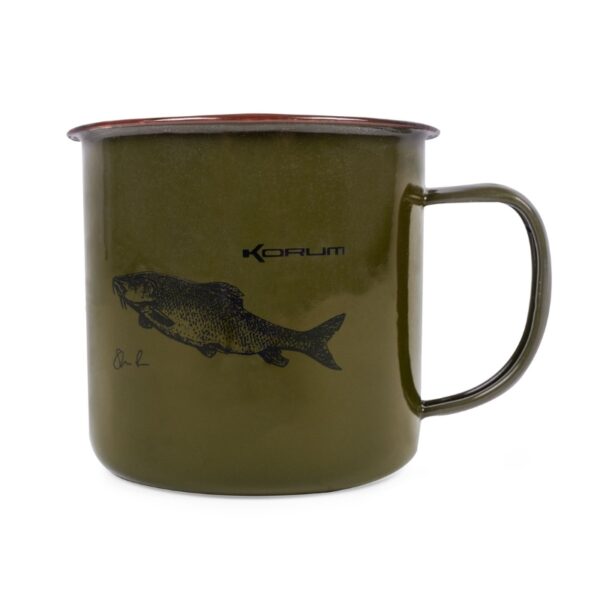 KORUM Kubek Classic Enamel Mug Barbel KORUM Kubek Classic Enamel Mug Barbel