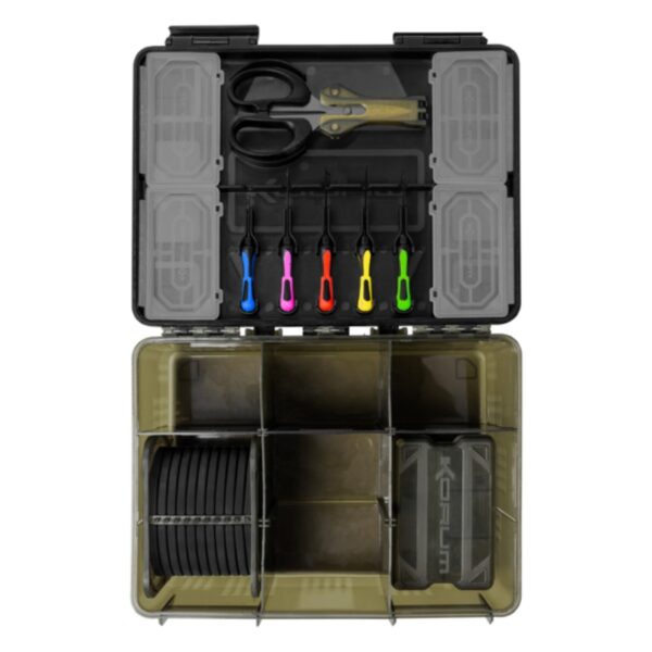 KORUM Wyposażone pudełko na akcesoria i przypony Tackle Blox Fully Loaded KORUM Wyposażone pudełko na akcesoria i przypony Tackle Blox Fully Loaded
