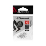 MIKADO Agrafka Round Snap 10 szt. – XS