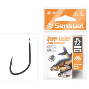 MIKADO Haczyki - Sensual Super Feeder nr 12 BN - op. 10szt.