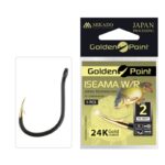 MIKADO Haczyki pozłacany grot Golden Point - Iseama WR nr 2 GB - 8szt.