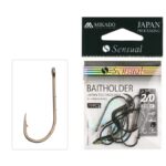 MIKADO Haczyki węgorzowe Baitholder nr 2/0 BR - op. 10szt.
